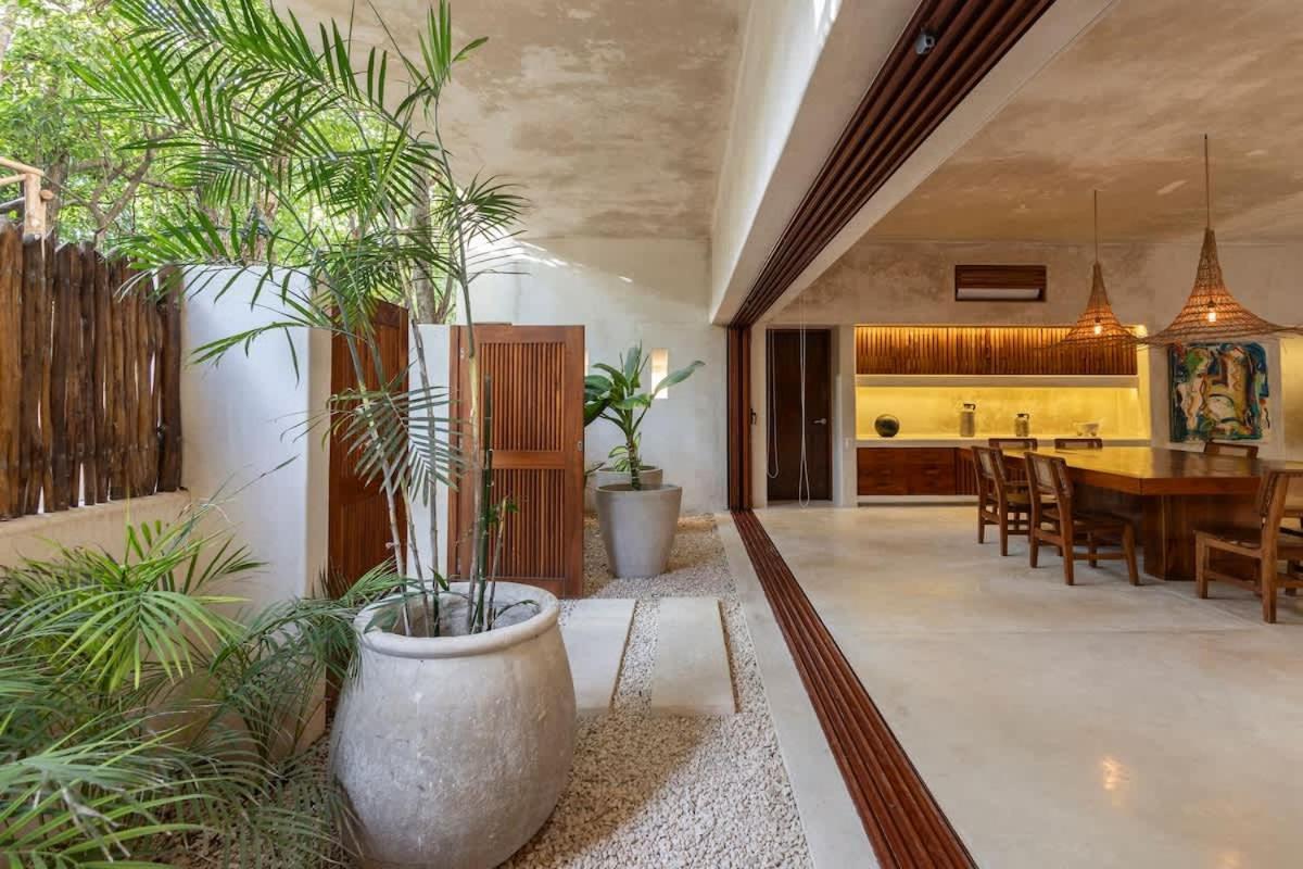 Casa Viento Private Pool Garden 12min To Apartment Tulum